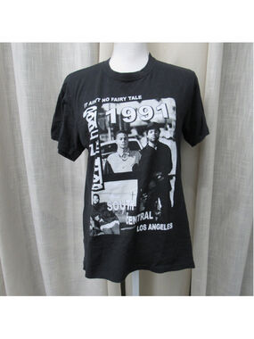 Boyz N The Hood Graphic Tee Shirt Medium Black Thirty Single 1991 Movie Promo